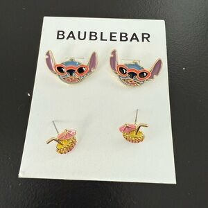 Baublebar NEW Set of 2 Stitch beach earrings